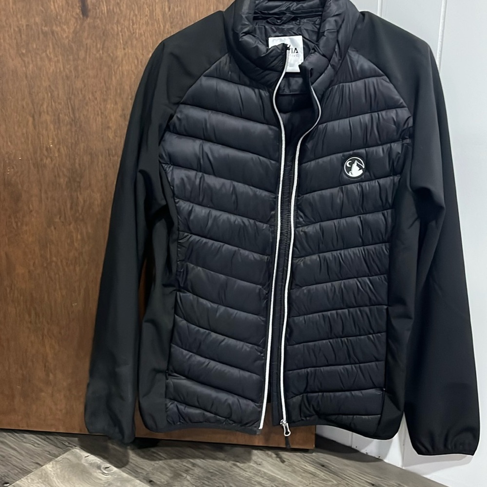 Black xl zyia jacket, runs small, never worn